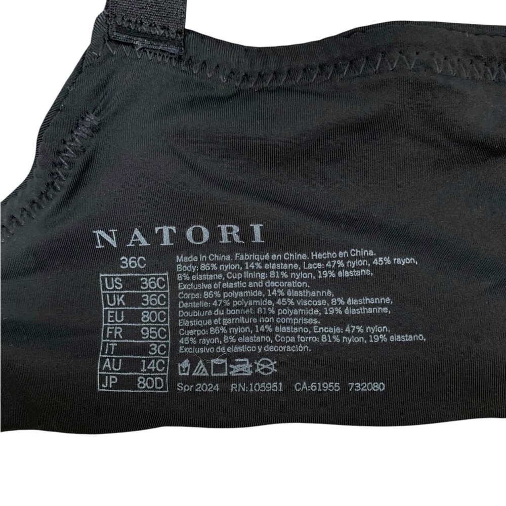 NATORI Pure Luxe Underwire Bra! Retail $68 - Picture 4 of 5